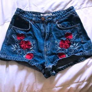 H&M Denim Shorts Size 4